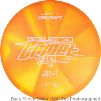 Discraft Elite Z Swirl Comet with Michael Johansen Tour Series Icon Team - 2025 Stamp