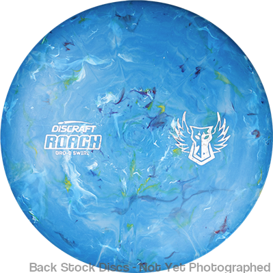 Discraft Bro-D Swirl Rubber Blend Roach with Brodie Smith Minimal Dark Horse Stamp