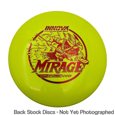 Innova Star Mirage with Burst Logo Stock Character Stamp