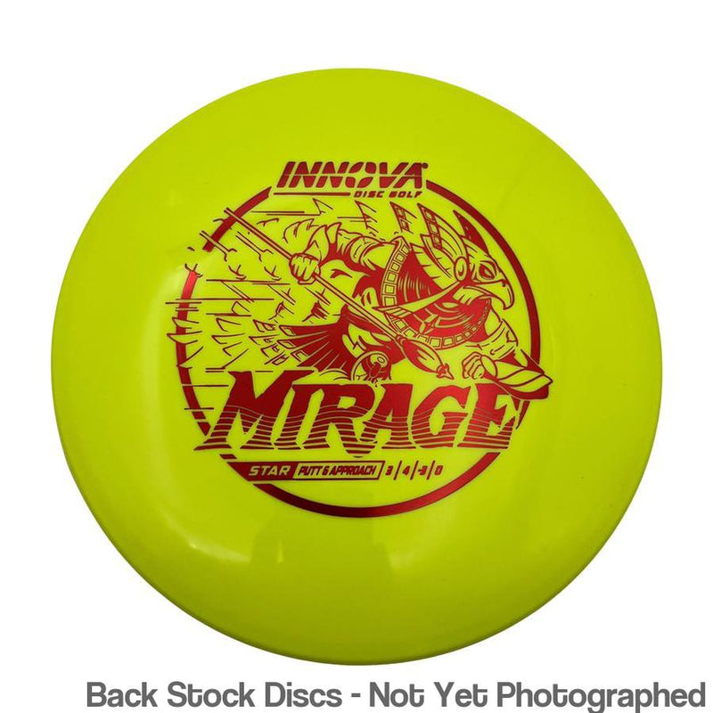 Innova Star Mirage with Burst Logo Stock Character Stamp
