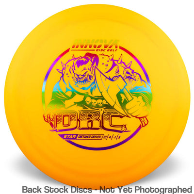 Innova Star Orc with Burst Logo Stock Stamp
