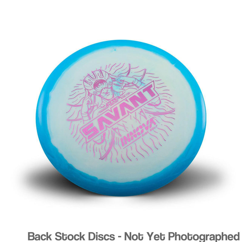 Innova Halo Star Savant with Burst Logo Stock Character Stamp