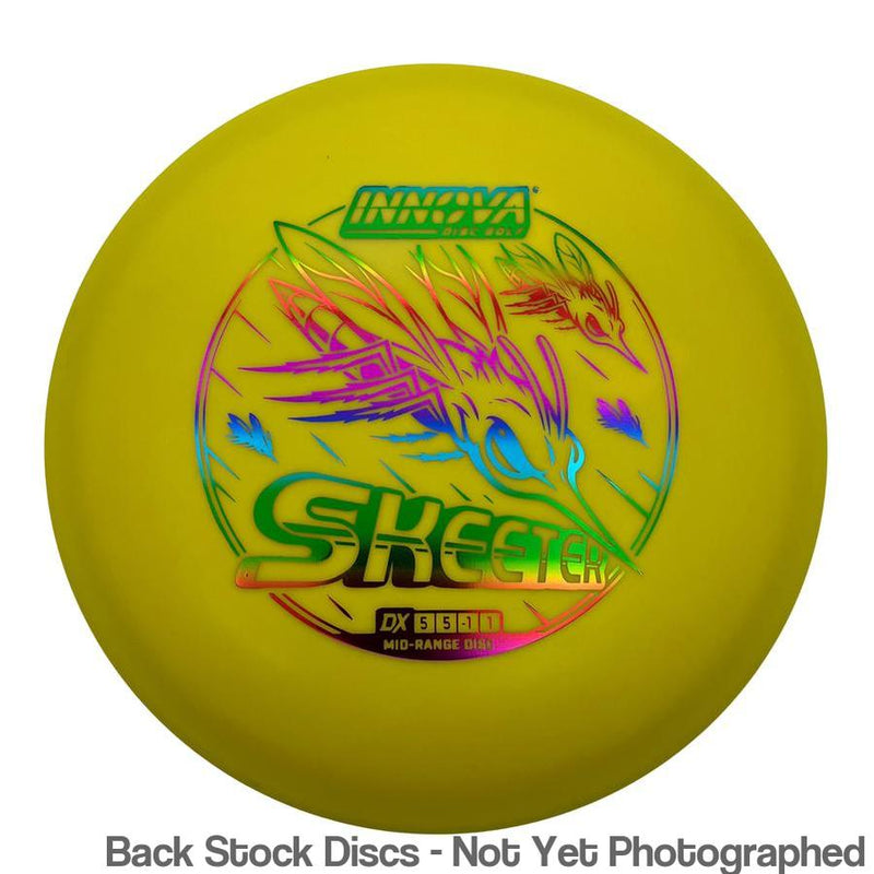Innova DX Skeeter with Burst Logo Stock Character Stamp