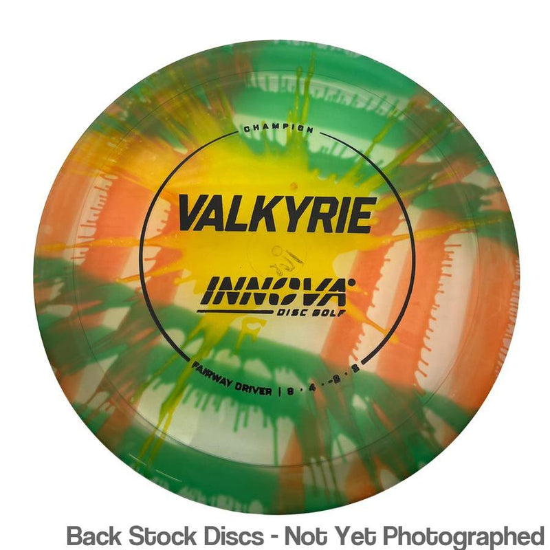 Innova Champion I-Dye Valkyrie with Circle Stock Stamp