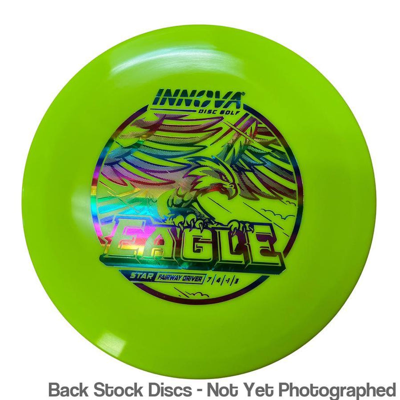 Innova Star Eagle with Burst Logo Stock Stamp