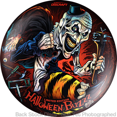 Discraft ESP SuperColor Buzzz with 2025 Halloween Art by Brian Allen Stamp