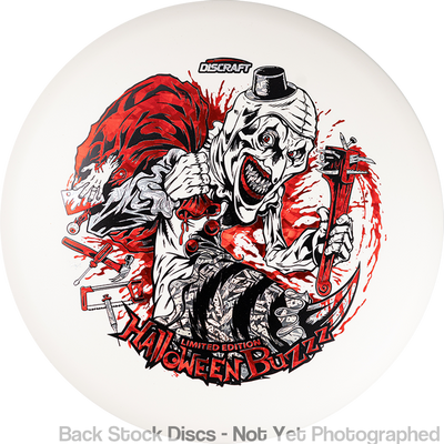 Discraft Seasonal Glow Elite Z Buzzz with 2025 Tri-Foil Hot Stamp Halloween Art by Brian Allen Stamp