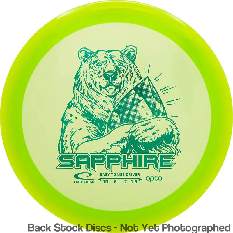 Latitude 64 Opto Sapphire with Stock Character Stamp