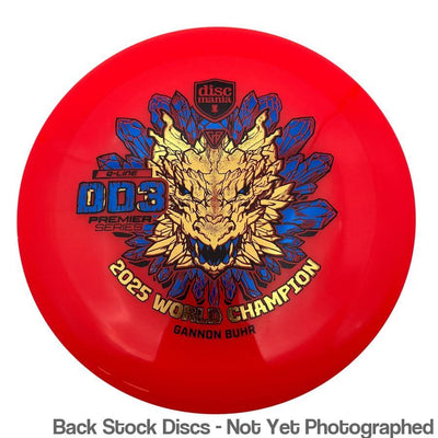 Discmania Q-Line DD3 with Premier Series 2025 World Champion Gannon Buhr Stamp
