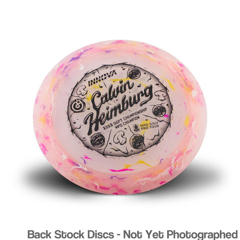 Innova Champion Party Time Destroyer with Calvin Heimburg 2025 DGPT MPO Champion Stamp