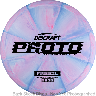 Discraft Crazy Tough CT Swirl Fossil with Proto Ricky Wysocki - Prototype Approach Stamp