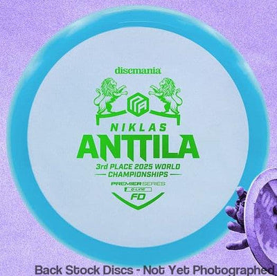 Discmania Q-Line FD with Niklas Anttila 3rd Place 2025 World Championships Premier Series Stamp