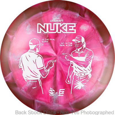 Discraft ESP Swirl Nuke with Ezra vs Ezra - I'm the Real Ezra Stamp