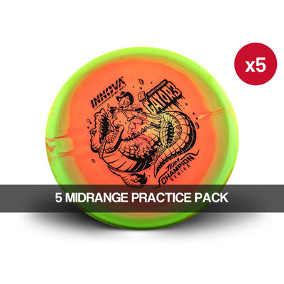Innova Halo Champion Gator3 5 Midrange Practice Pack - 174.6g to 175.5g
