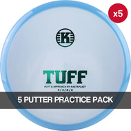 Kastaplast K1 Tuff 5 Putter Practice Pack: 175.4g to 176.3g [Disc and Stamp Colors May Vary]