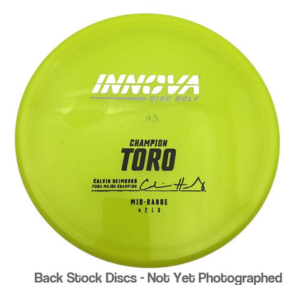 Innova Champion Toro with Calvin Heimburg PDGA Major Champion Stamp