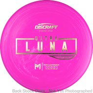Discraft Putter Line Soft UltraLuna Putter with PM Logo Stock Stamp [Back Stock Inventory - Disc and Stamp Color WILL VARY] - 170g-172g / UltraLuna / Varies