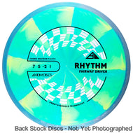 Axiom PLC Cosmic Neutron Rhythm Fairway Driver (Stock Stamp) [Back Stock Inventory - Disc and Stamp Color WILL VARY] - 170g-175g / Rhythm / Varies