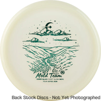 Kastaplast K1 Soft Glow Berg with Corey Ellis Mold Team Tour Series 2026 Stamp