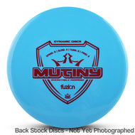 Dynamic Discs Fuzion Mutiny Midrange (Stock Stamp) [Back Stock Inventory - Disc and Stamp Color WILL VARY] - 177g-180g / Mutiny / Varies