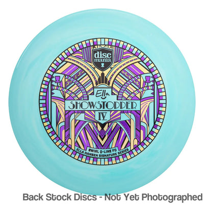 Discmania Q-Line Premier Swirl FD with Ella Hansen Signature Series Show-Stopper IV (4) Stamp