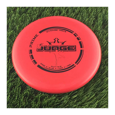 Dynamic Discs Prime EMAC Judge with EMAC Signature Stamp - 173g - Solid Red