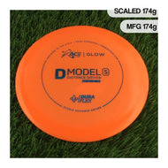 Prodigy Ace Line DuraFlex Color Glow D Modèle S - 174 g - Orange uni - Orange uni / 174g