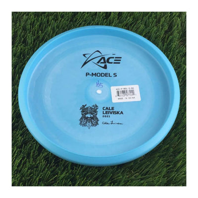 Prodigy Ace Line Basegrip P Model S with Cale Leiviska 2021 Bottom Stamp Stamp - 165g - Solid Blue
