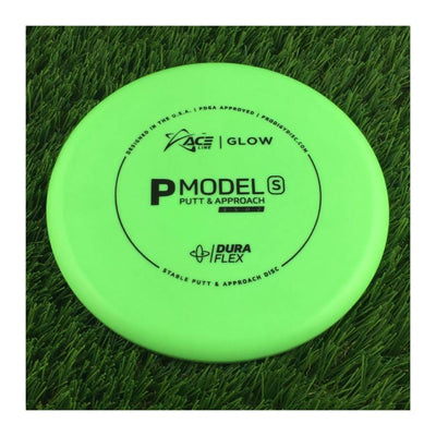 Prodigy Ace Line DuraFlex Color Glow P Model S with Cale Leiviska 2021 Bottom Stamp Stamp - 175g - Solid Green