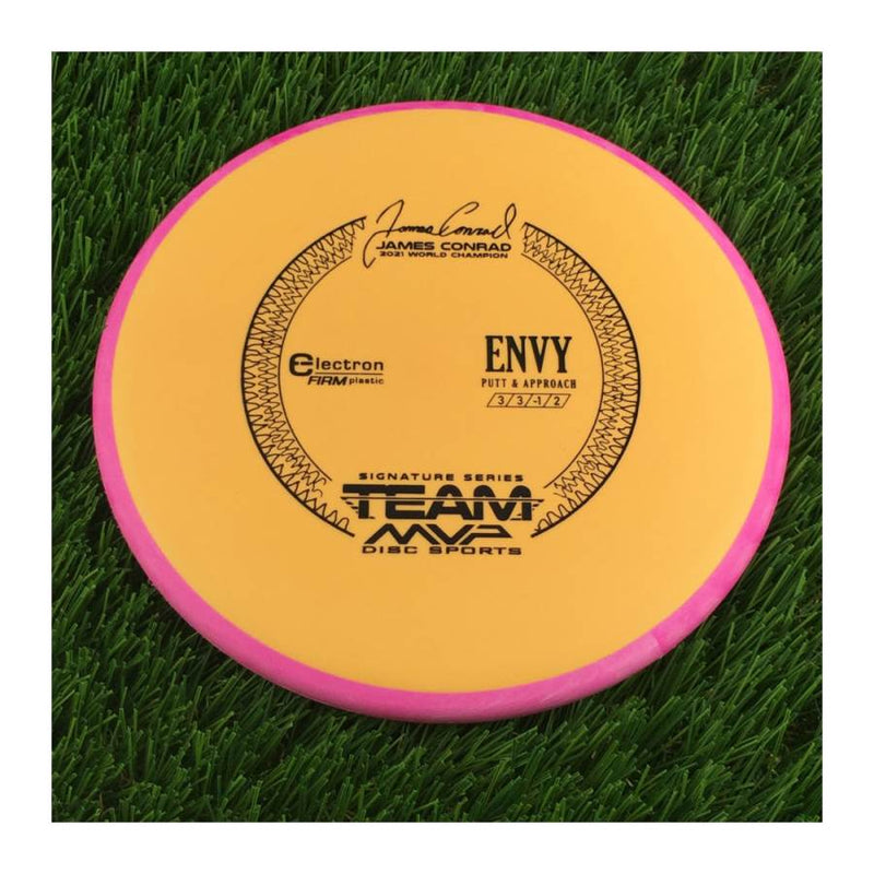 Axiom Electron Firm Envy with James Conrad Signature Series Stamp - 172g - Solid Light Orange