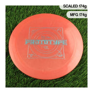 Prodigy 500 D2 Pro avec tampon prototype - 174 g - Rouge clair uni - Rouge clair uni / 174g / D2Pro