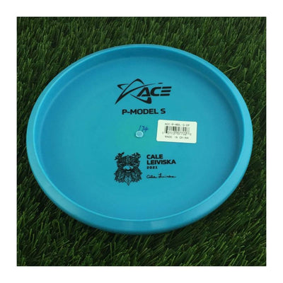 Prodigy Ace Line DuraFlex Color Glow P Model S with Cale Leiviska 2021 Bottom Stamp Stamp - 174g - Solid Blue