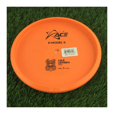 Prodigy Ace Line DuraFlex Color Glow P Model S with Cale Leiviska 2021 Bottom Stamp Stamp - 174g - Solid Orange