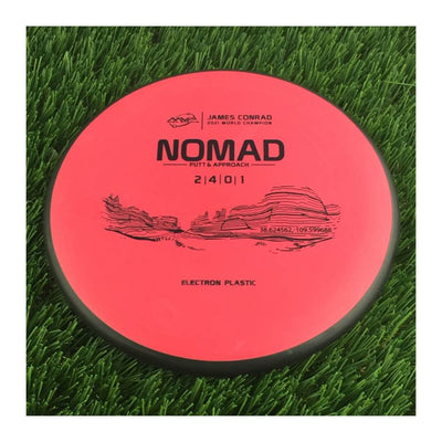 MVP Electron Medium Nomad with James Conrad Lineup Stamp - 166g - Solid Red