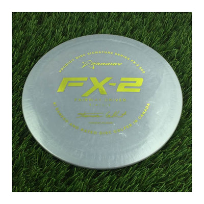 Prodigy 500 FX-2 with 2022 Signature Series Thomas Gilbert - #1 Ranked and Rated Disc Golfer In Canada Stamp - 172g - Solid Grey