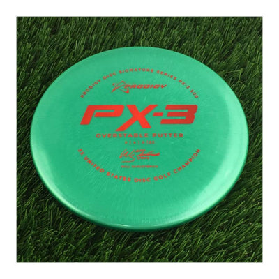 Prodigy 500 PX-3 with 2022 Signature Series Will Schusterick - 3X United States Disc Golf Champion Stamp - 170g - Solid Green