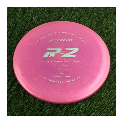 Prodigy 500 PA-2 with 2022 Signature Series Manabu Kajiyama - 12X Japanese Champion Stamp - 174g - Translucent Pink