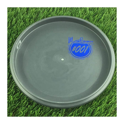 DGA ProSeries Rubbery Plastic Blend Steady with 2021 Matt Bell ProSeries #001 Limited Edition #48950 Bottom Stamp - 174g - Solid Dark Grey