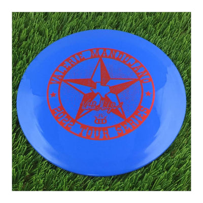 Dynamic Discs Fuzion X-Blend Vandal with Valerie Mandujano - 2022 Tour Series - Texas Star Stamp - 171g - Solid Blue