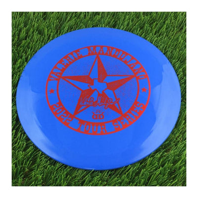 Dynamic Discs Fuzion X-Blend Vandal with Valerie Mandujano - 2022 Tour Series - Texas Star Stamp - 171g - Solid Blue