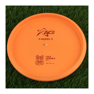 Prodigy Ace Line Basegrip Color Glow P Model S with Cale Leiviska 2021 Bottom Stamp Stamp - 174g - Solid Orange