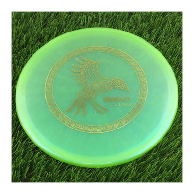 Dynamic Discs Lucid Chameleon Suspect with Holyn Handley 2022 Tour Celtic Knot Raven Stamp - 173g - Translucent Green