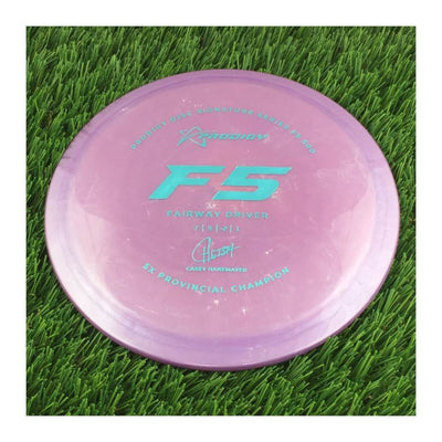 Prodigy 500 F5 with 2022 Signature Series Casey Hanemayer 5X Provincial Champion Stamp - 174g - Solid Purple
