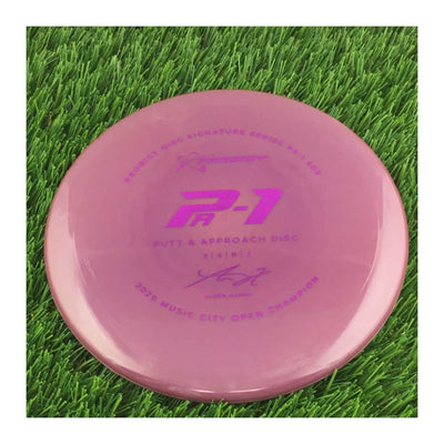 Prodigy 400 PA-1 with 2022 Signature Series Alden Harris - 2020 Music City Open Champion Stamp - 171g - Solid Dark Pink