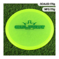Dynamic Discs Lucid Ice Culprit with Prototype Stamp - 176.0g - Translucent Yellow - Translucent Yellow / 176g