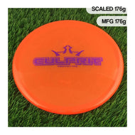 Dynamic Discs Lucid Ice Culprit with Prototype Stamp - 176.0g - Translucent Orange - Translucent Orange / 176g