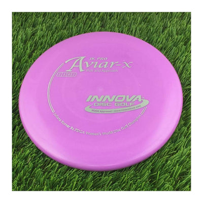 Innova Pro JK Aviar-x with Juliana Korver 5x PDGA Women's World Disc Golf Champion Stamp - 148g - Solid Purple