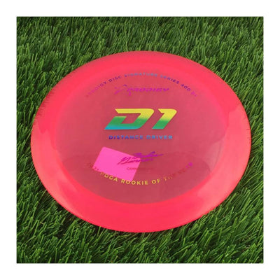 Prodigy 400 D1 with 2022 Signature Series Gannon Buhr - 2021 PDGA Rookie of the Year Stamp - 174g - Translucent Pink