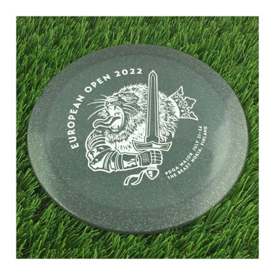 Discmania C-Line Metal Flake FD3 with European Open 2022 - The Beast - Nokia, Finland Stamp - 174g - Translucent Grey