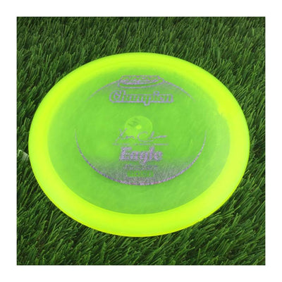 Innova Champion Eagle with Ken Climo - 12x World Champion New Stamp Stamp - 161g - Translucent Yellow